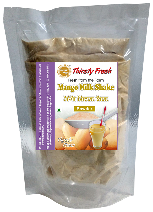 

Thirsty Fresh Mango Milk Shake Powder - Spray Dried 100g each (Pack of 4)