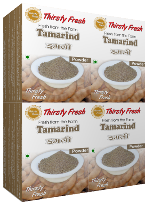 

Thirsty Fresh Imli Tamarind Powder - Dehydrated 100g (Pack Of 16)