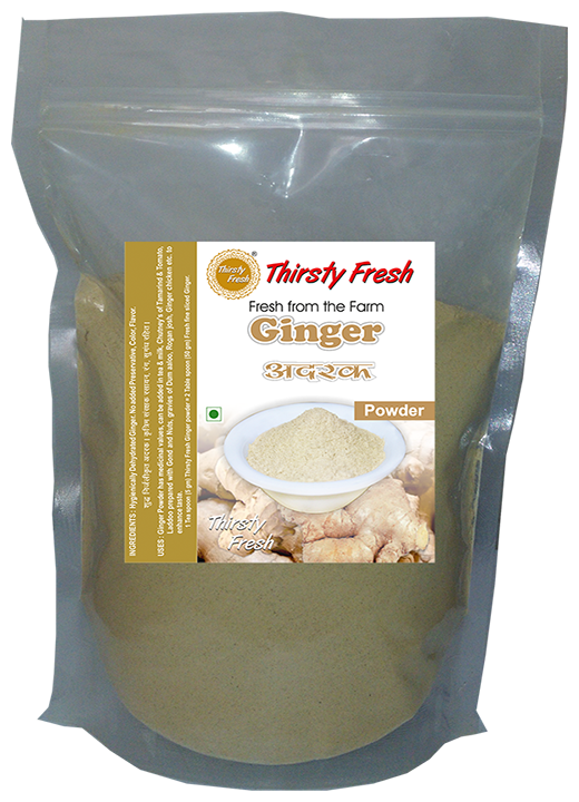 

Thirsty Fresh Ginger Powder - Dehydrated (800g)