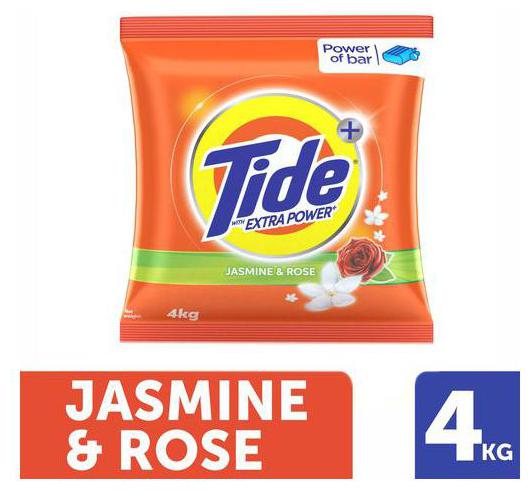

Tide Plus Detergent Washing Powder - Extra Power Jasmine Rose 4 kg