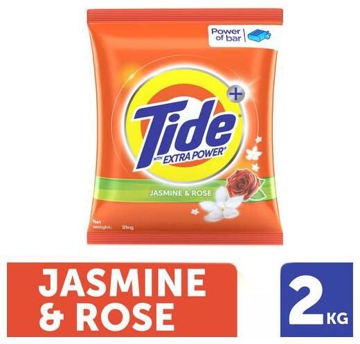 

Tide Plus Detergent Washing Powder - Extra Power Jasmine Rose 2 kg