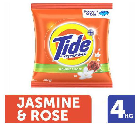 

Tide Plus Detergent Washing Powder - Extra Power Jasmine Rose 4 kg