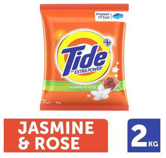 

Tide Plus Detergent Washing Powder - Extra Power Jasmine Rose 2 kg
