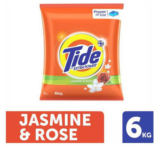 

Tide Plus Detergent Washing Powder - Extra Power Jasmine Rose 6 kg