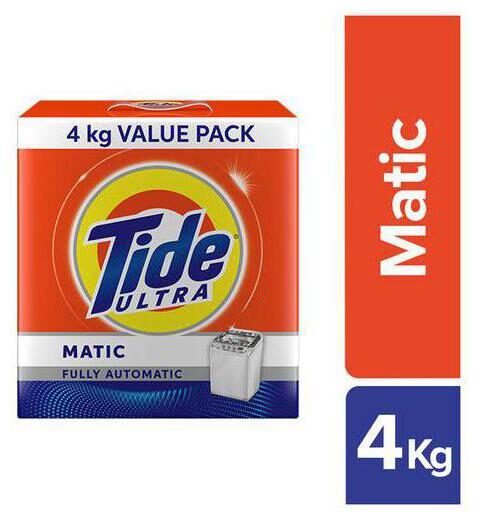 

Tide Ultra Matic Detergent Washing Powder 4 kg
