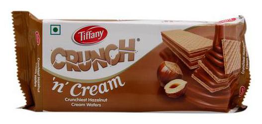 

Tiffany Cream Wafers - Crunch n Cream Crunchiest Hazelnut Flavored 75 g