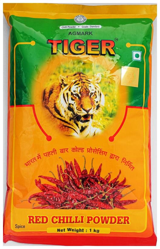 

Tiger Red Chilli Powder 1 Kg Pack of 1