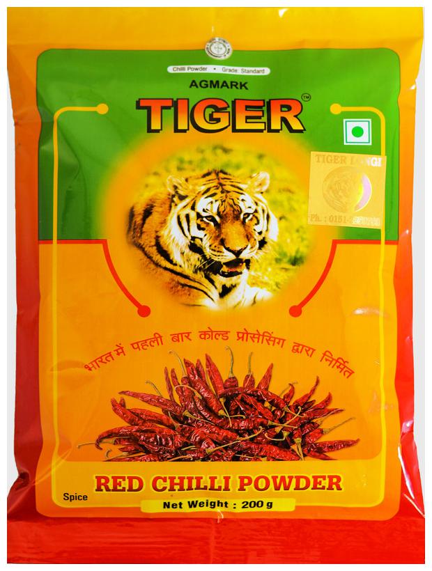 

Tiger Red Chilli Powder 200 g Pack of 4