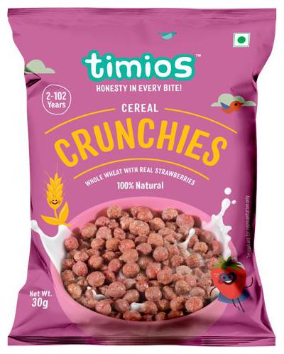 

Timios Breakfast Cereals - Crunchies 100 Natural Healthy 30 g