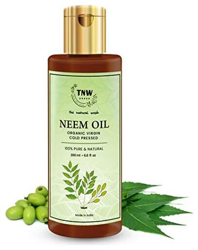 

TNW - The Natural Wash Pure Cold Pressed Neem Oil for Skin Hair (200 ml)