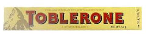 

Toblerone Toblerone Milk Chocolate - Imp 50 g