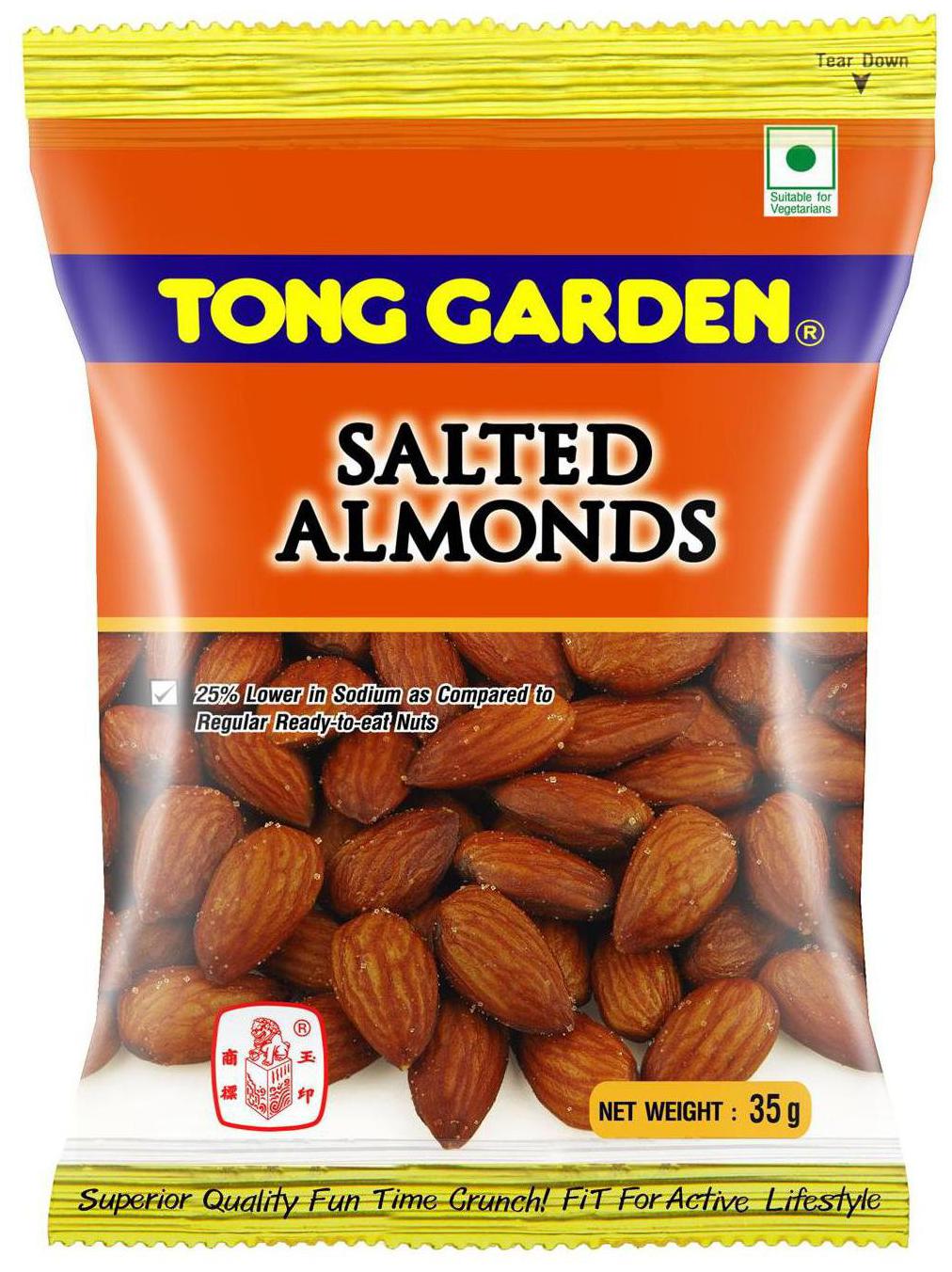 

Tong Garden Almonds - Salted 35 g