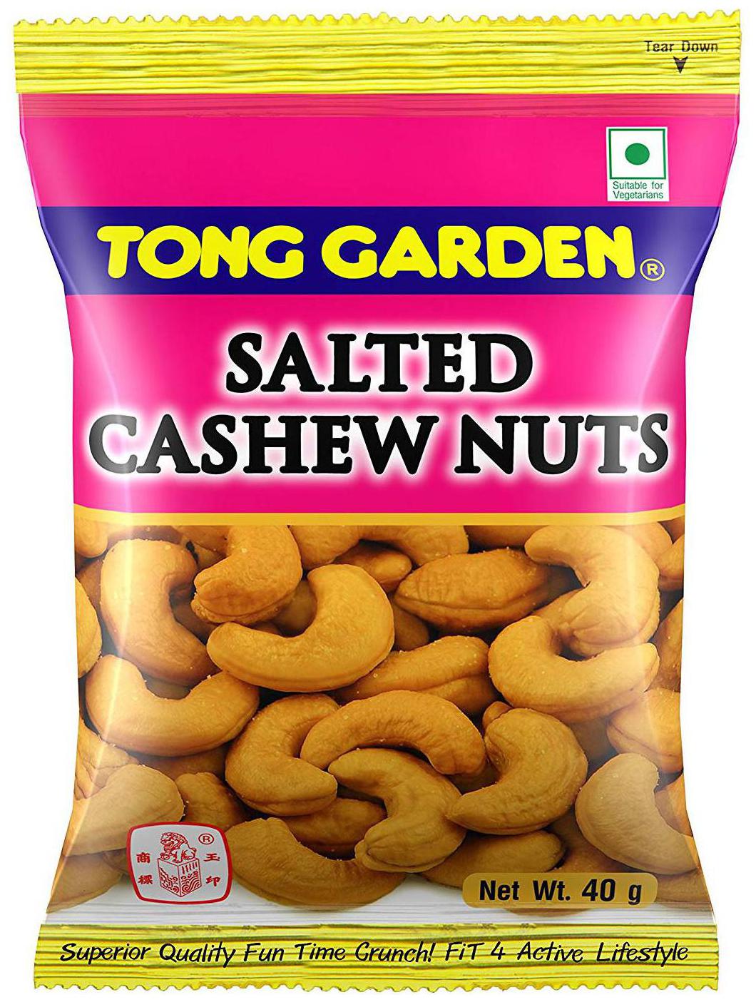 

Tong Garden Cashew Nuts - Salted 40 g
