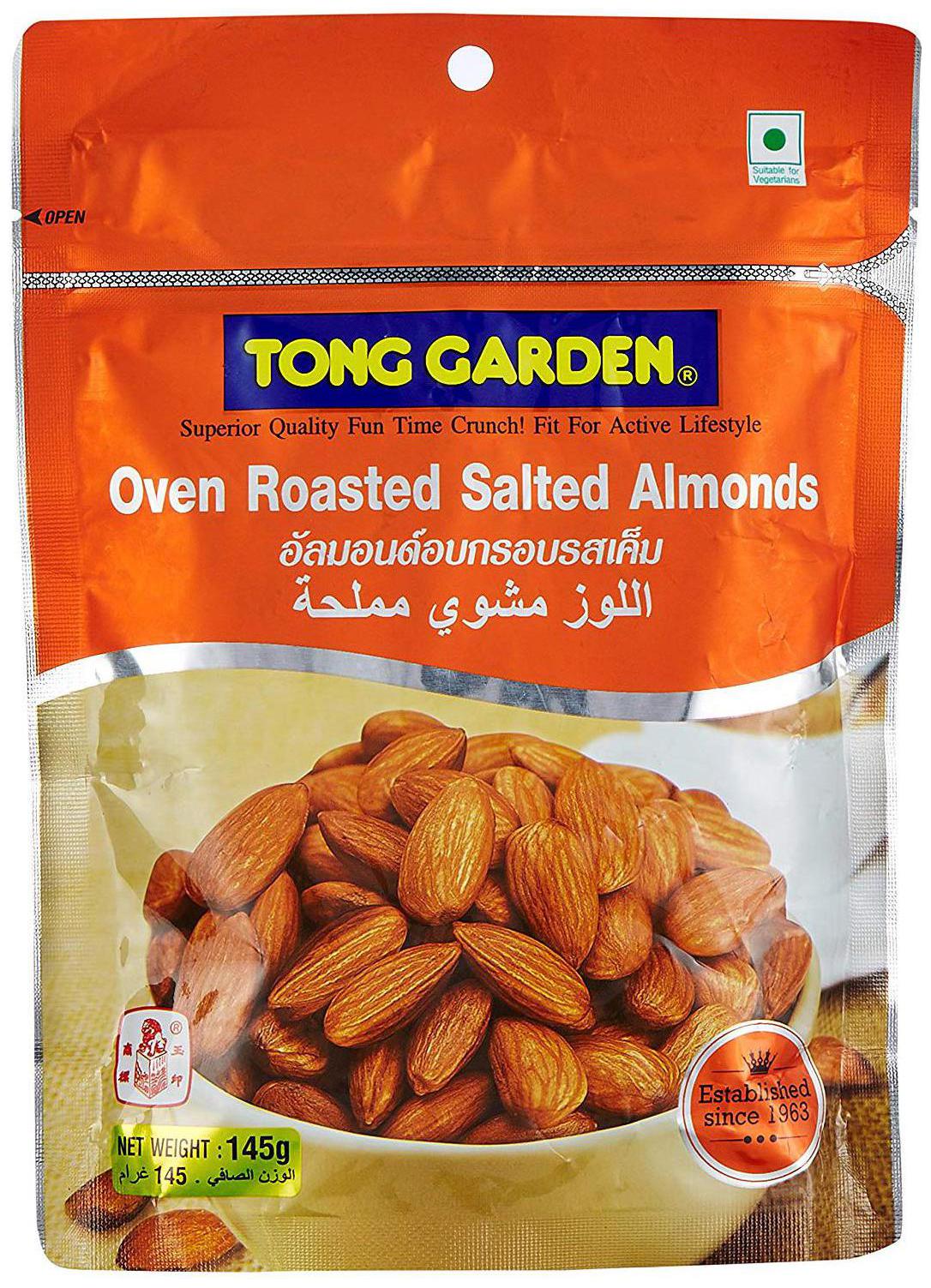 

Tong Garden Oven Roasted Almonds - Salted 145 g