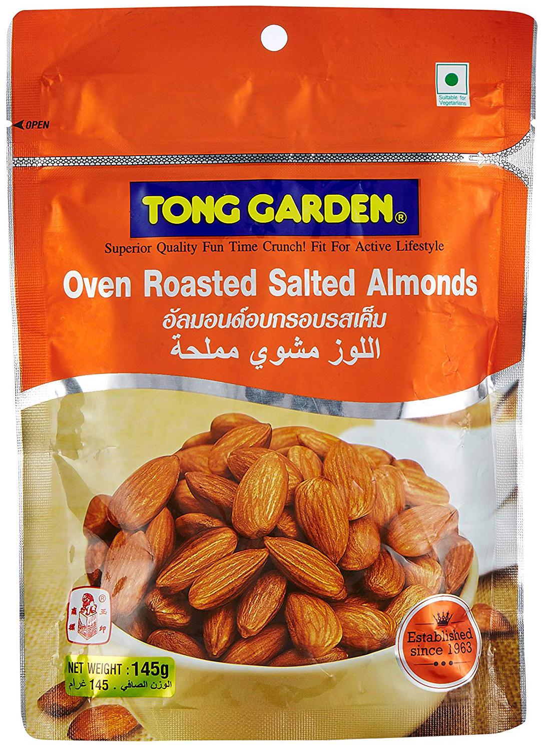 

Tong Garden Oven Roasted Almonds - Salted 145 g