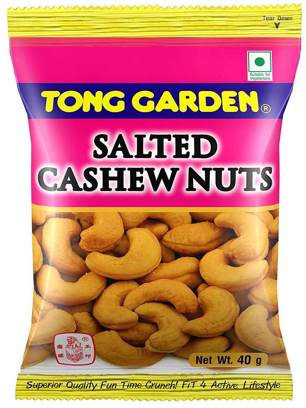 

Tong Garden Cashew Nuts - Salted 40 g