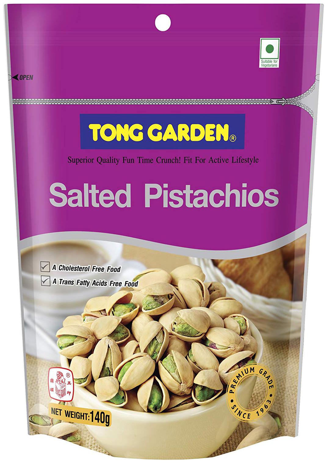 

Tong Garden Pistachios - Salted 140 g