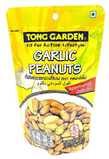 

Tong Garden Peanuts - Garlic 70 g