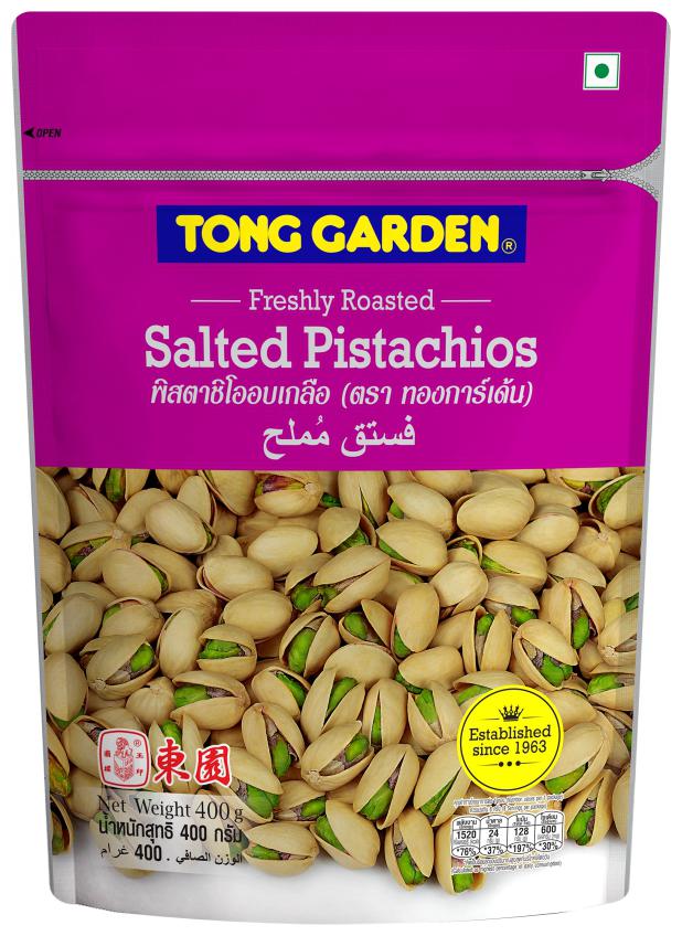 

Tong Garden Salted Pistachios 400 g