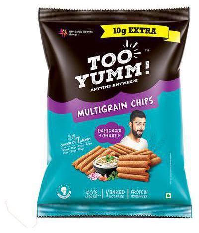 

Too Yumm Multigrain Chips - Dahi Papdi Chaat 80 g