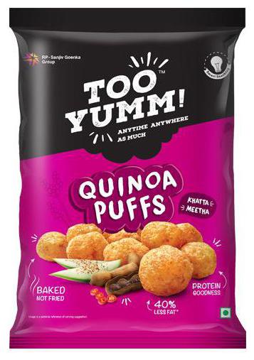 

Too Yumm Quinoa Puffs - Khatta Meetha 46 g