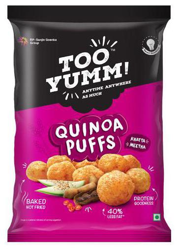

Too Yumm Quinoa Puffs - Khatta Meetha 24 g