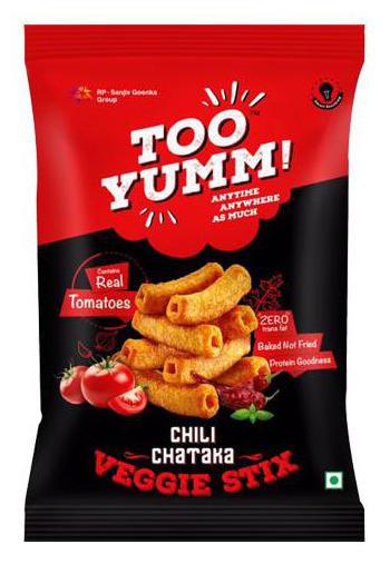 

Too Yumm Veggie Stix Chilly Chataka 56 Gm