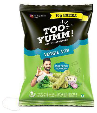 

Too Yumm Veggie Stix - Sour Cream Onion 80 g