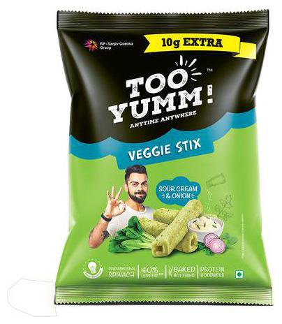 

Too Yumm Veggie Stix - Sour Cream Onion 80 g