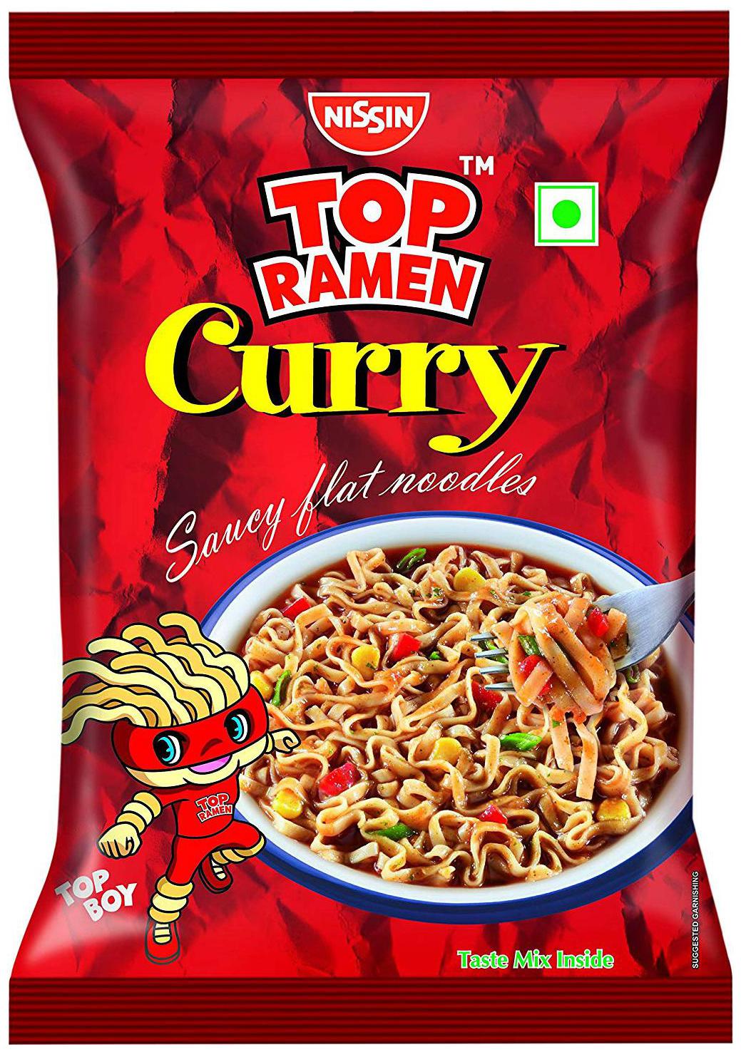 

Top Ramen Noodles - Curry Veg 70 g