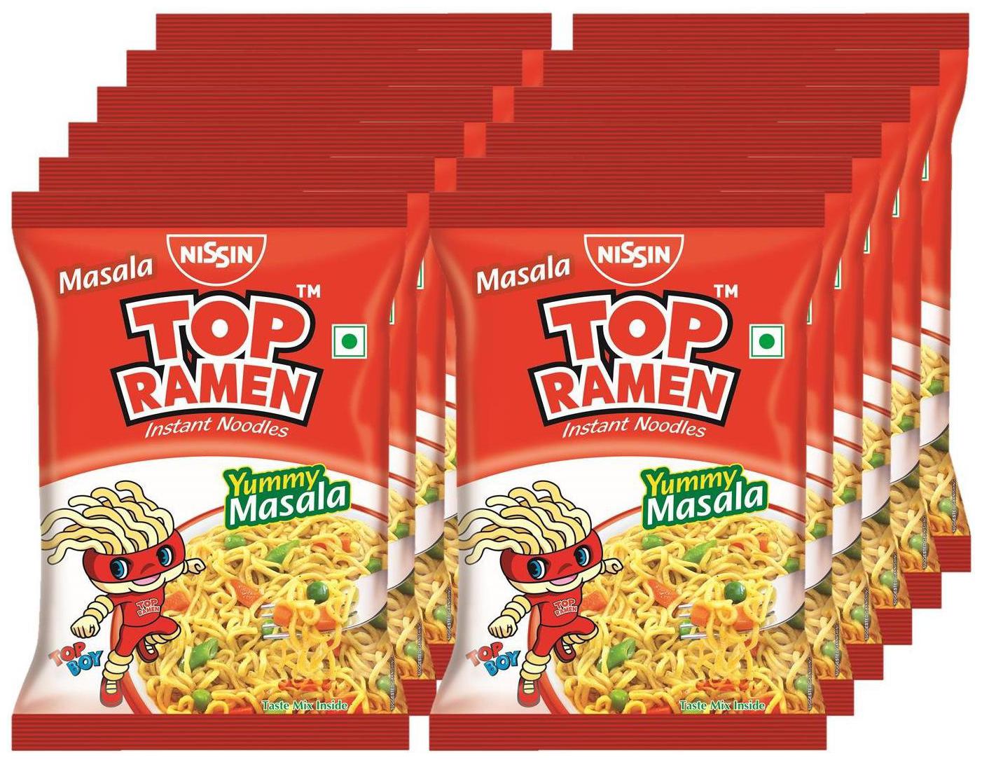 

Top Ramen Noodles - Masala 70 g