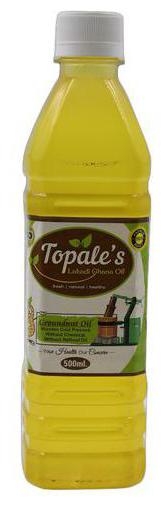 

Topale s Organic Groundnut Oil - Cold Pressed Lakadi Ghana 500 ml