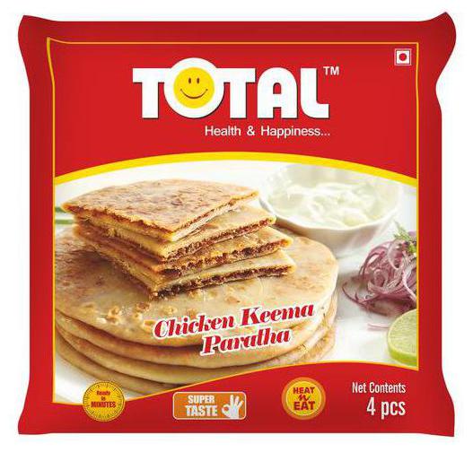 

Total Chicken - Ready To Eat Keema Paratha 4 pcs