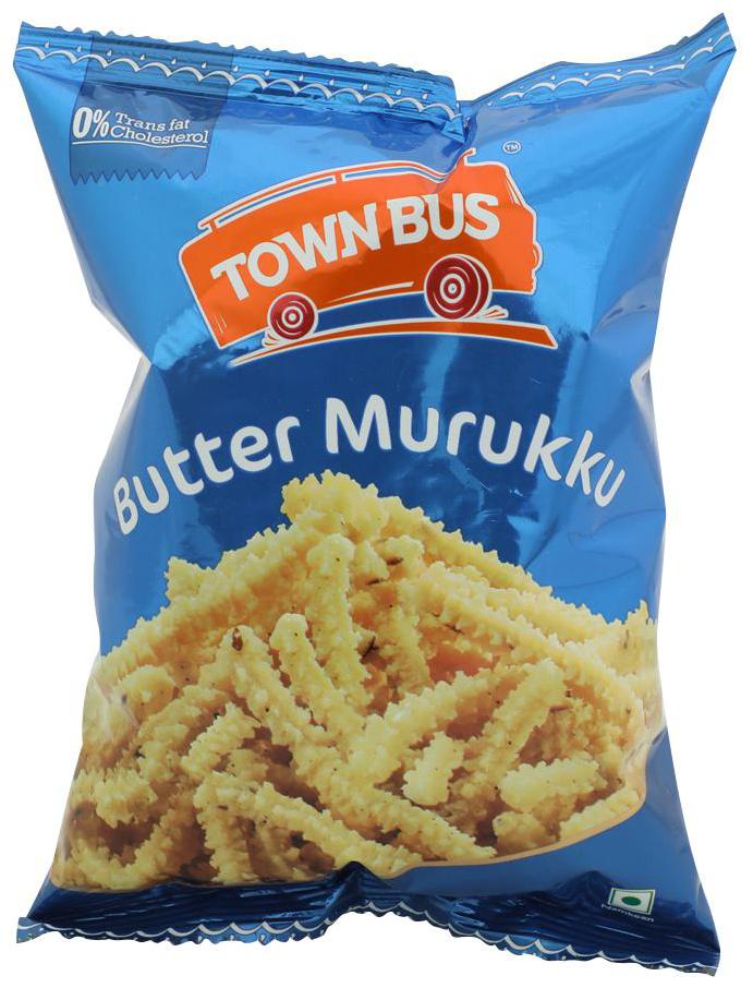

Townbus Namkeen - Butter Murukku 35 g