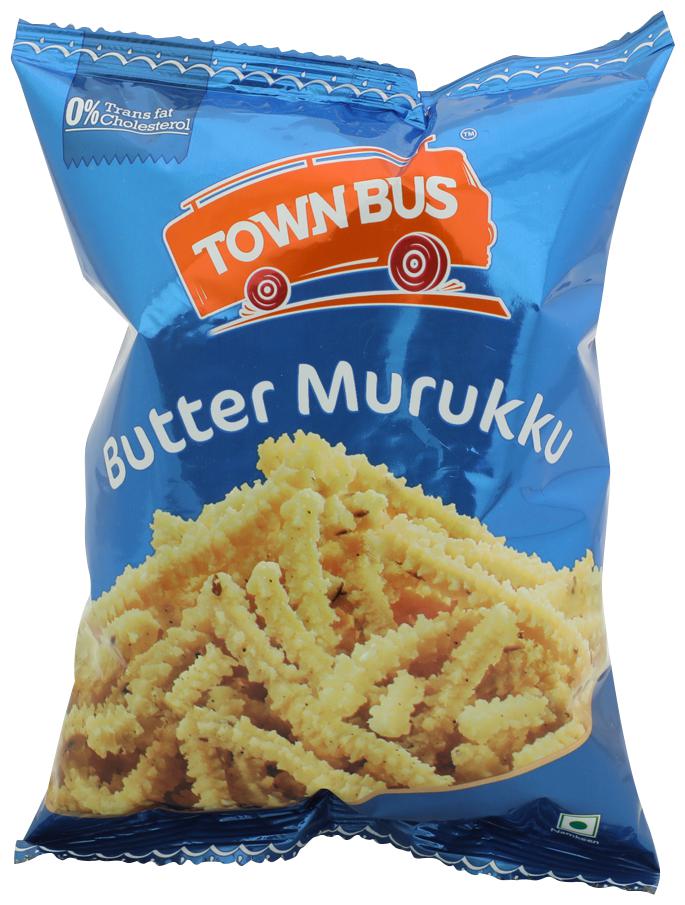 

Townbus Namkeen - Butter Murukku 150 g
