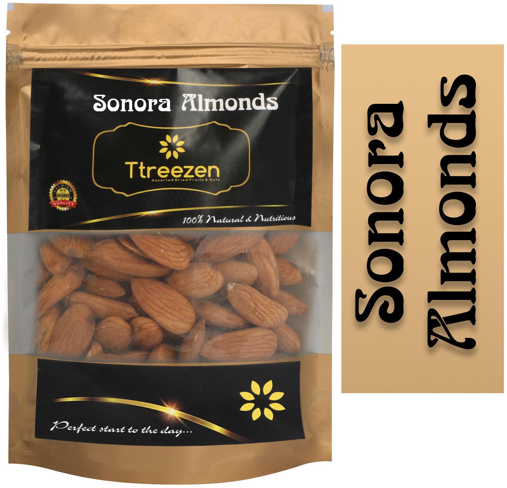 

Ttreezen 100 Natural Premium Sonora Almonds 450g (Pack Of 1)