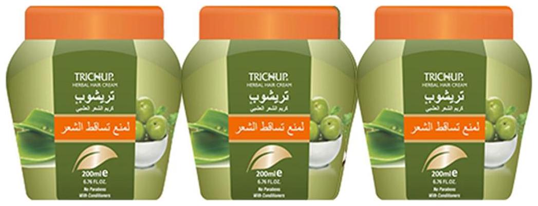 

Trichup Hair Fall Control Herbal Hair Cream (200 ml) (Pack of 3)