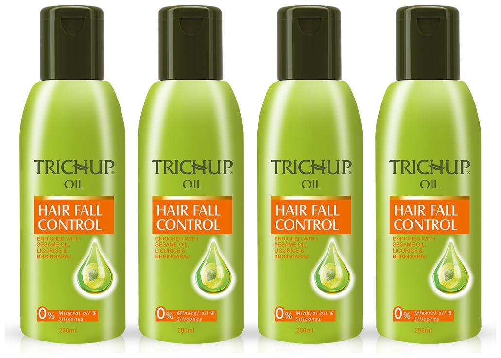 

Trichup Hair Fall Control Herbal Hair Oil -200 ml (Pack of 4)