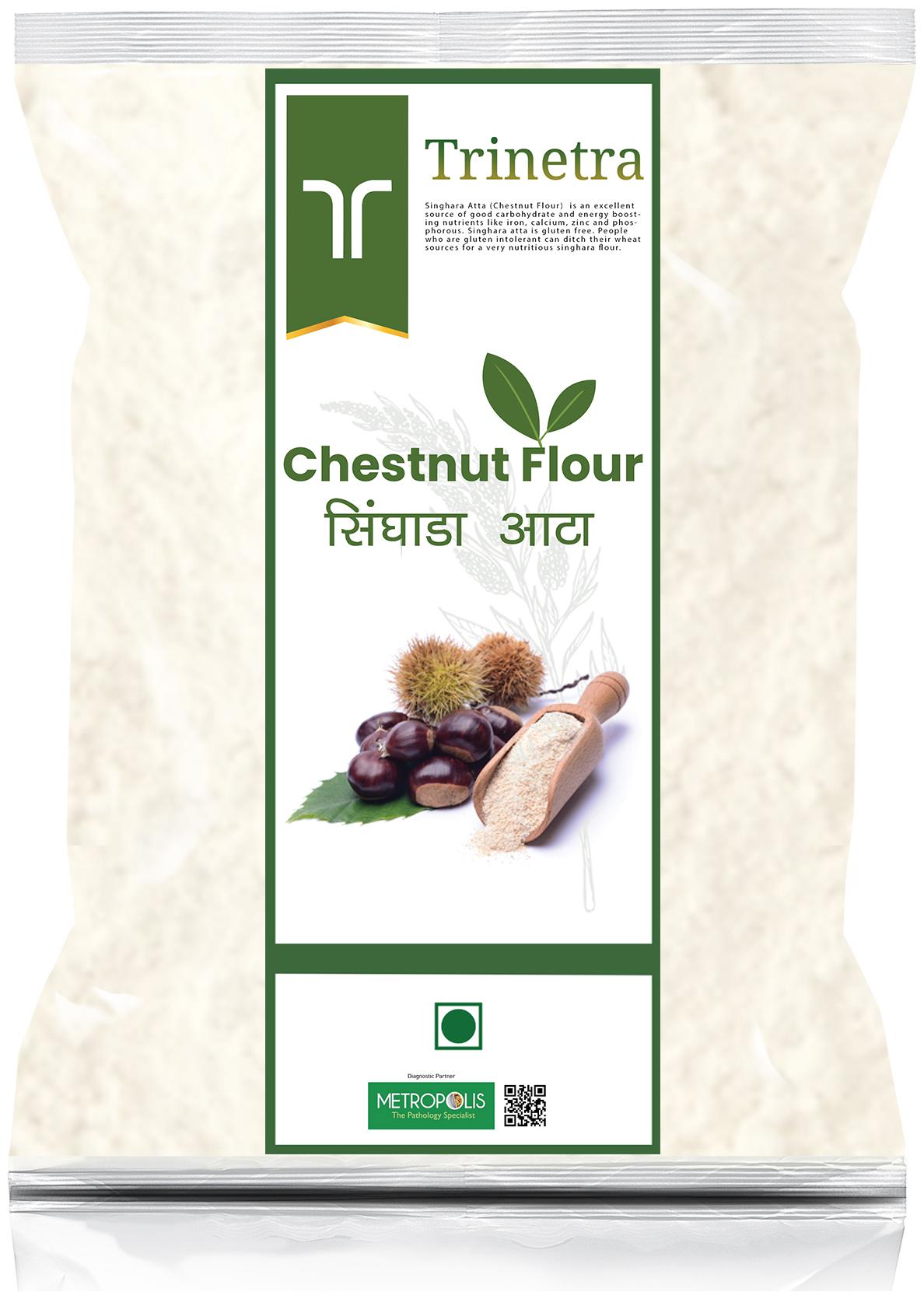 

Trinetra Best Quality Singhara Atta (Chestnut Flour)-2kg (Packing)