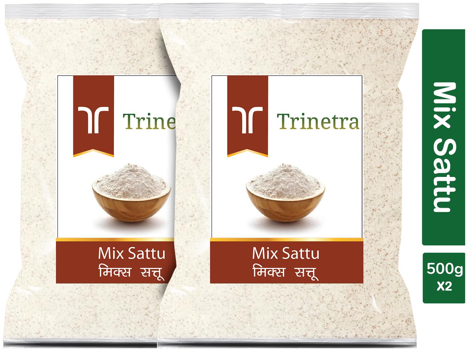 

Trinetra Best Quality Mix Sattu 500g (Pack Of 2)