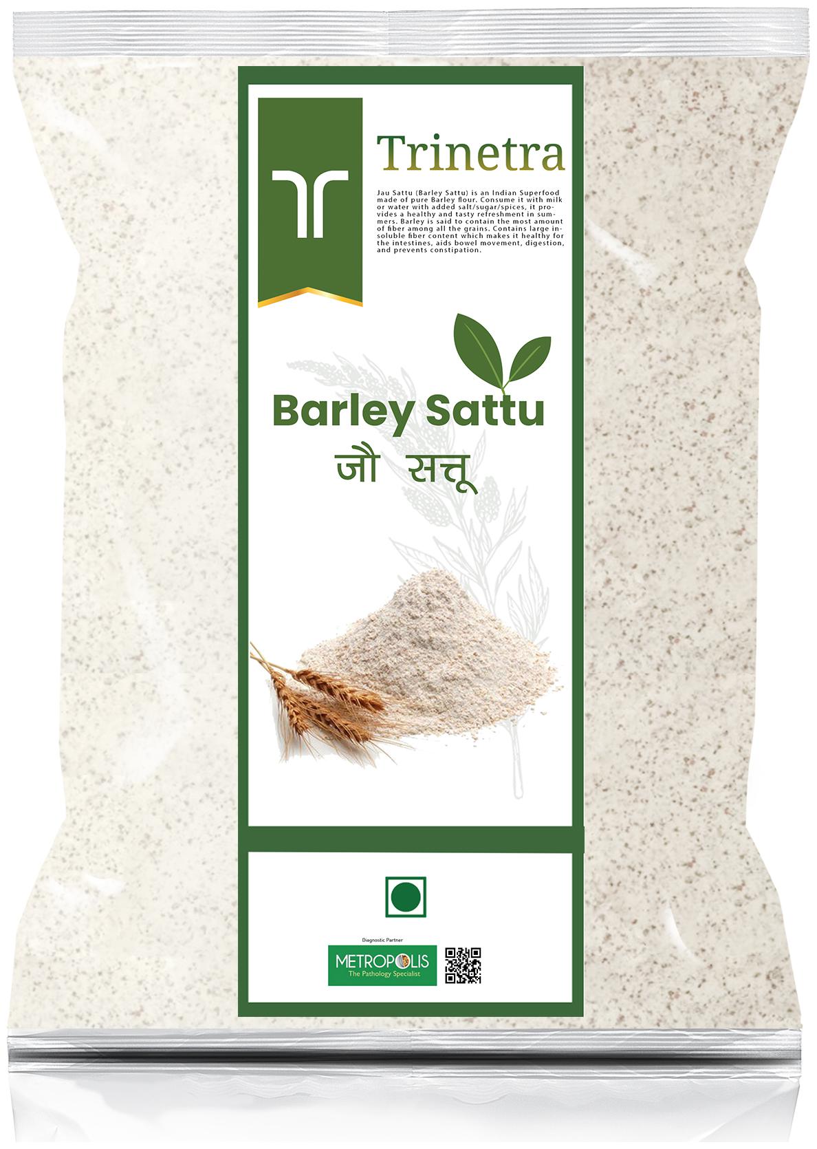 

Trinetra Best Quality Jau Sattu (Barley Sattu) 2kg (Pack Of 1)