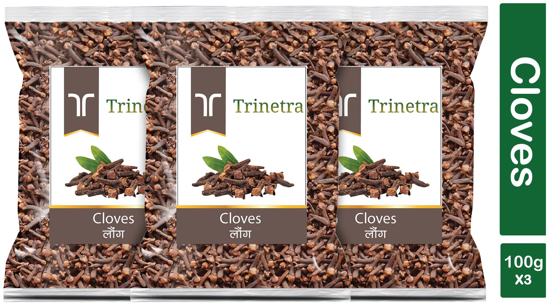 

Trinetra Best Quality Laung (Cloves)-100g (Pack Of 3)