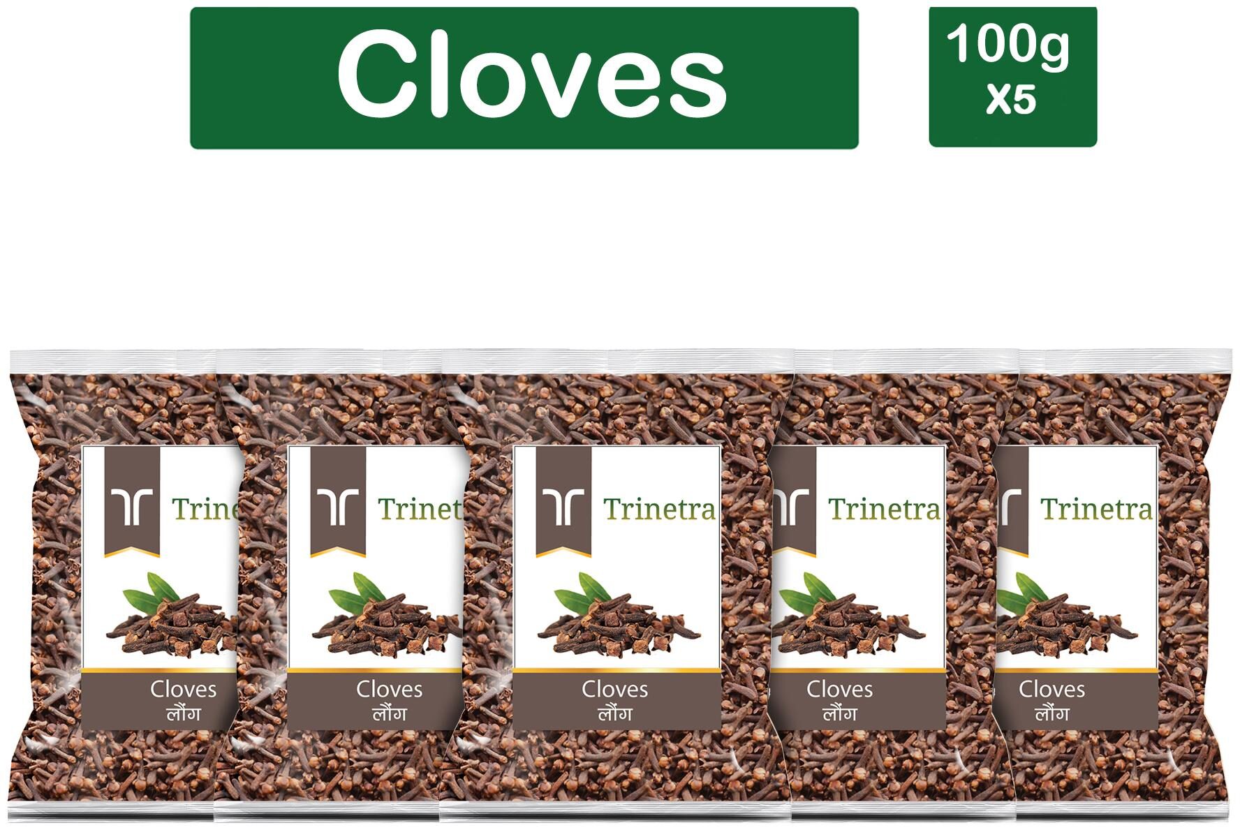 

Trinetra Best Quality Laung (Cloves) 100g (Pack Of 5)