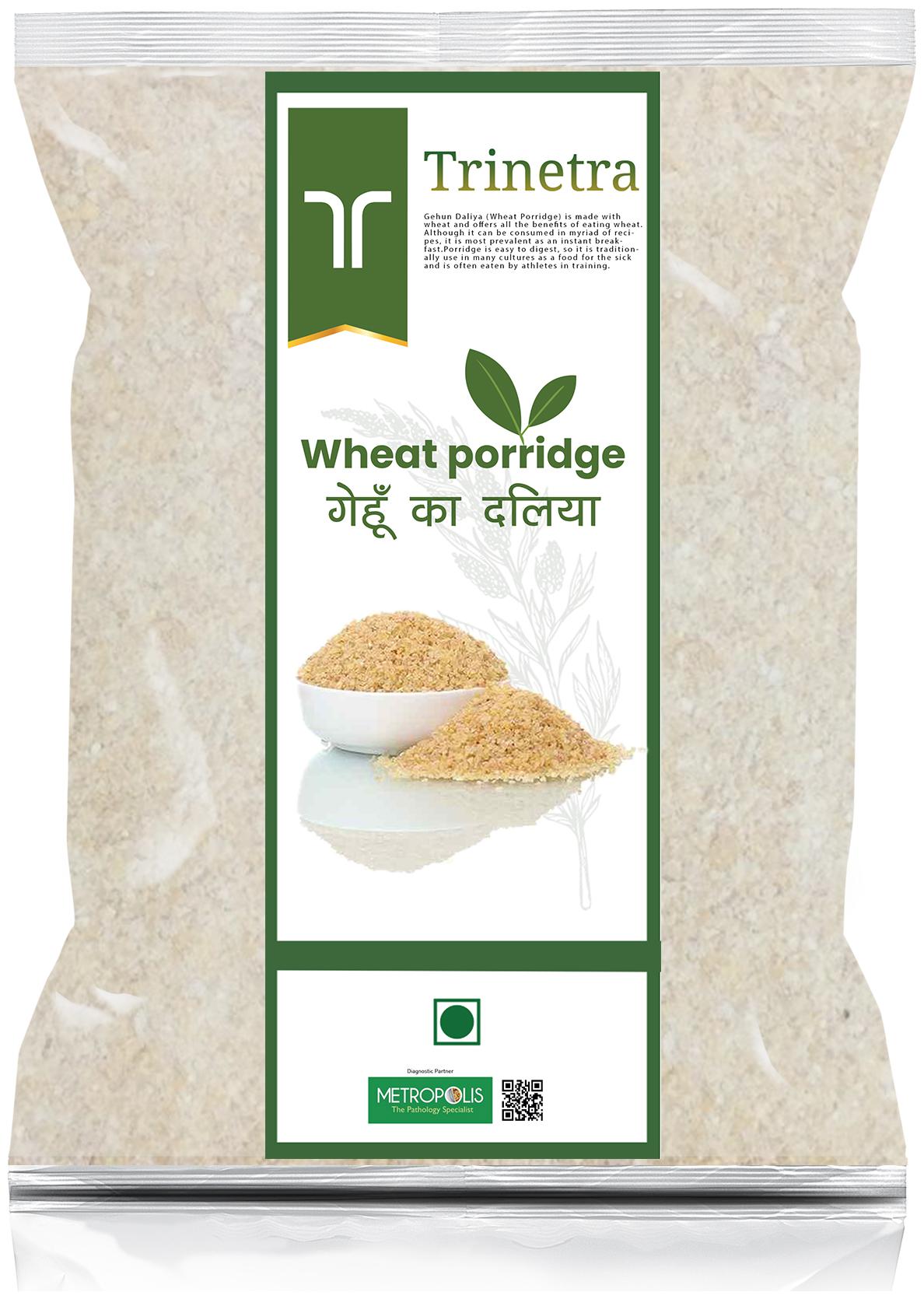 

Trinetra Best Quality Gehun Daliya (Wheat Porridge) 5 kg (Pack Of 1)