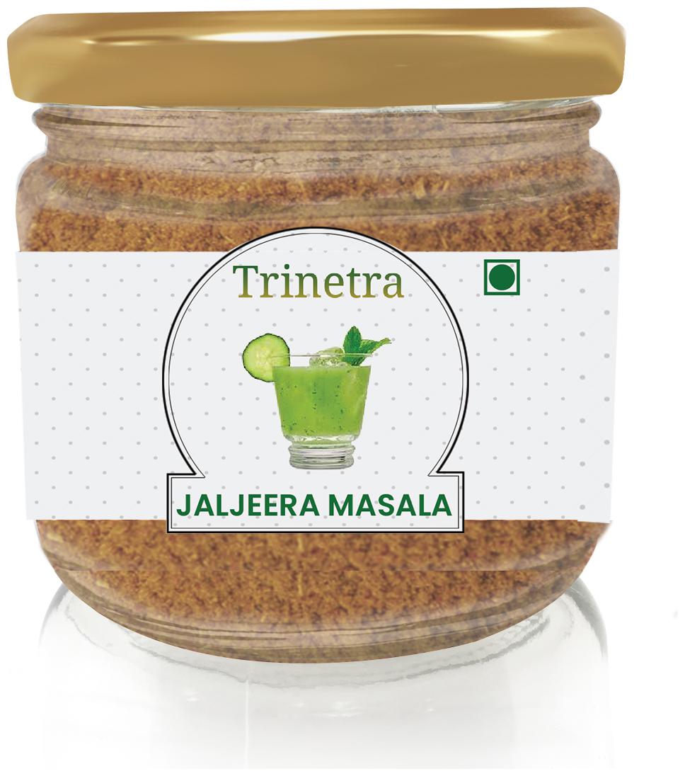 

Trinetra Best Quality Jal Jeera Masala (Glass Jar Pack)-100g (Pack Of 1)