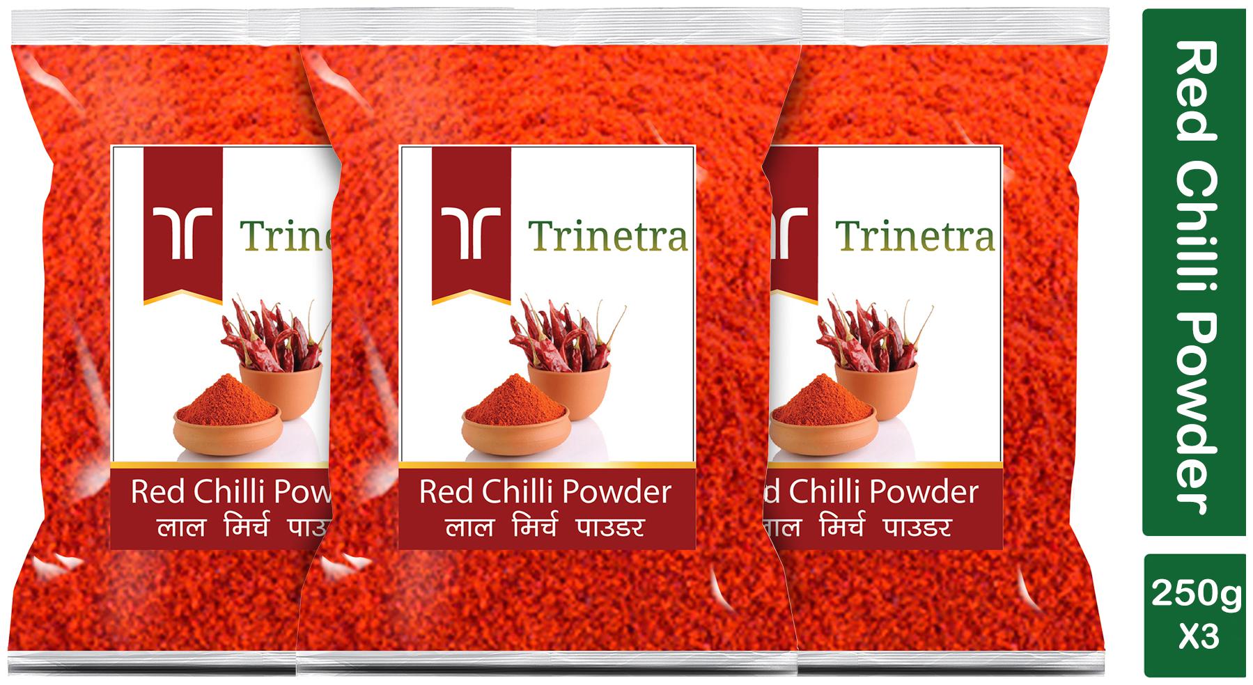 

Trinetra Best Quality Lal Mirch Powder (Red Pepper)-250g (Pack Of 3)