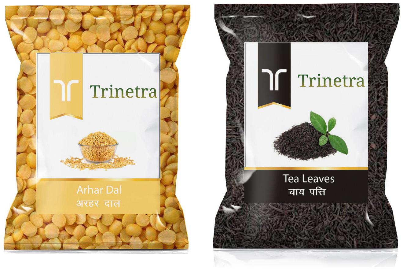 

Trinetra Best Quality Tea Leaves 400g And Arhar Dal 1kg