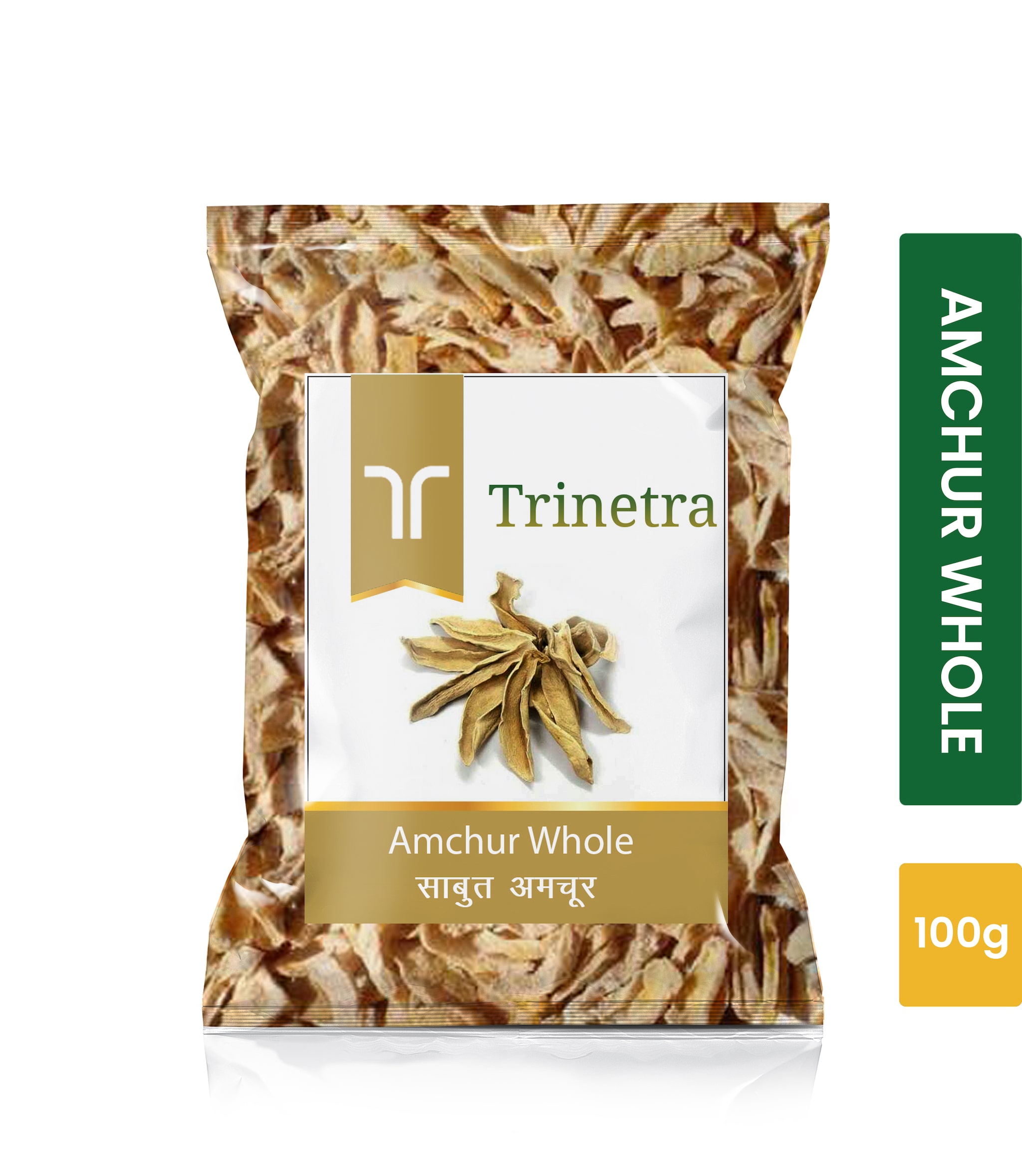 

Trinetra Best Quality Amchur Whole 100g (Pack of 1)