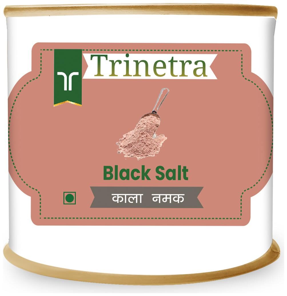 

Trinetra Best Quality Black Salt Kala Namak 100 g (Pack of 1)
