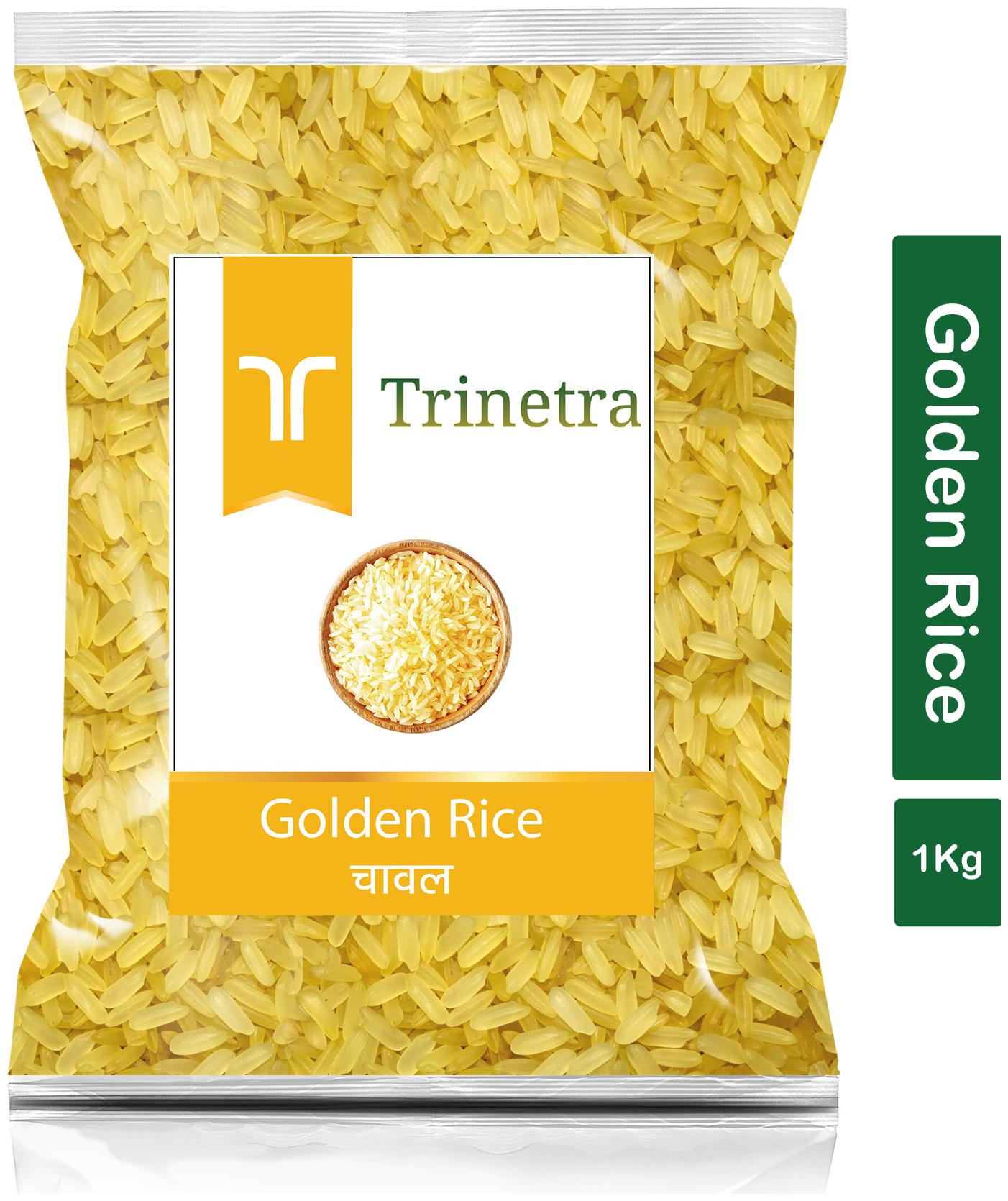 

Trinetra Best Quality Golden Rice-1Kg (Pack Of 1)